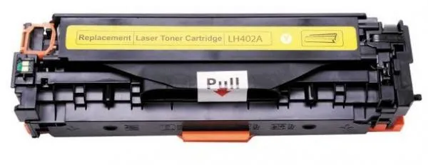 Toner compatibile con Hp CE402A n.507A Giallo