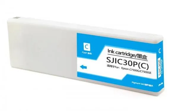 Cartuccia compatibile con Epson SJIC30P C - Ciano