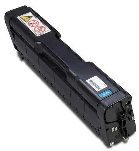 Toner compatibile con Ricoh 408353 - Ciano